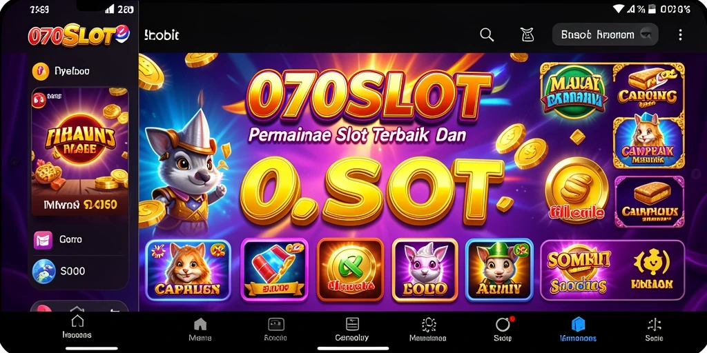 Tampilan gameplay menarik dari 070SLOT dengan efek visual yang memukau.