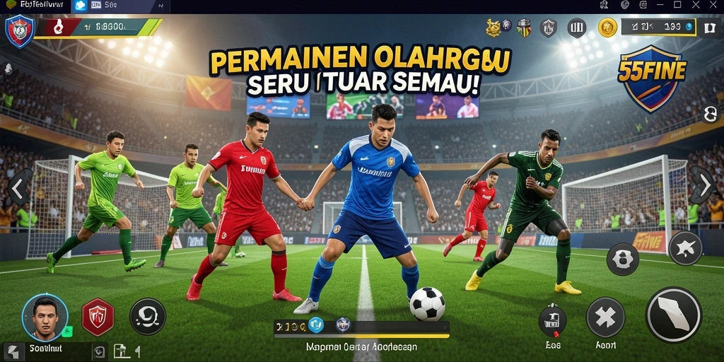 Tangkapan layar utama <strong>55FIVE</strong> menampilkan gameplay yang seru dan mengasyikkan.