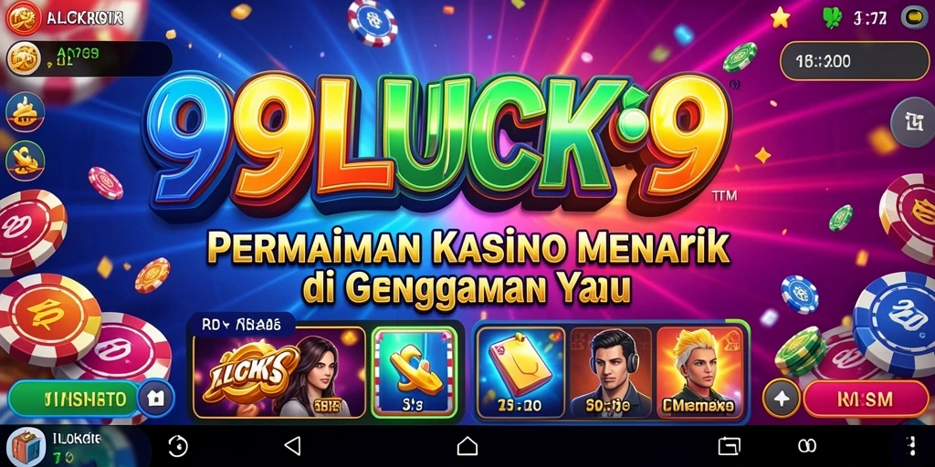 Tampilan gameplay seru dalam aplikasi Kasino 99LUCK99.