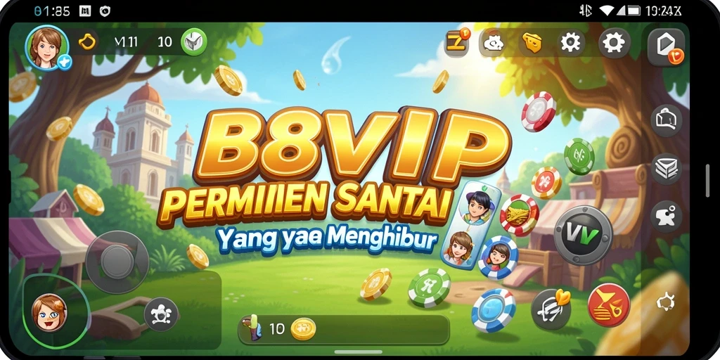 Tampilan gameplay B8VIP yang seru dan menyenangkan.