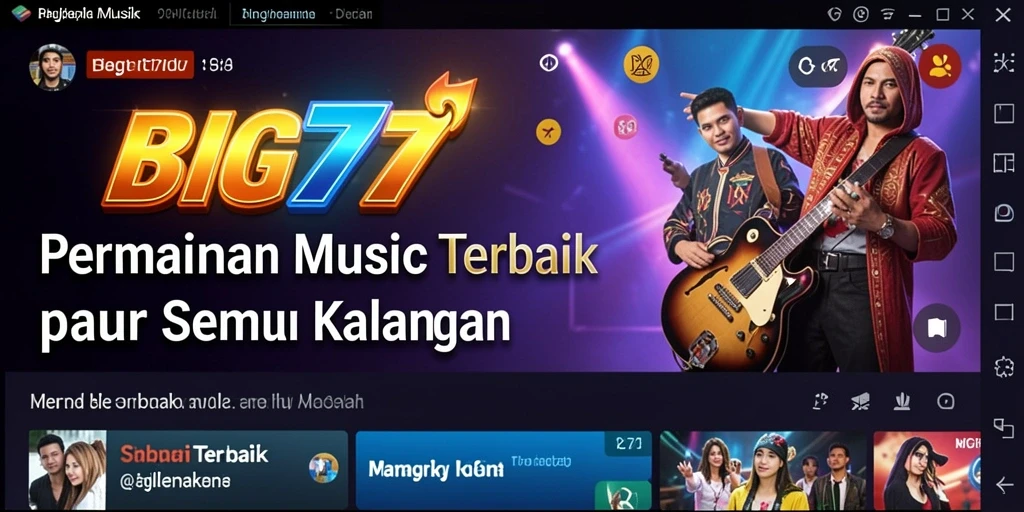 Tampilan gameplay BIG77 yang menarik dan interaktif.