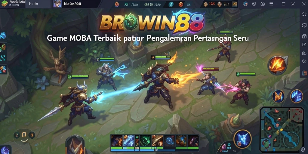 Gameplay seru dan strategi mendebarkan di BROWIN88.