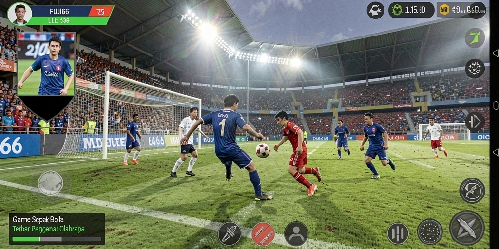 Tampilan gameplay FUJI66 yang menarik dan mendebarkan saat bertanding.