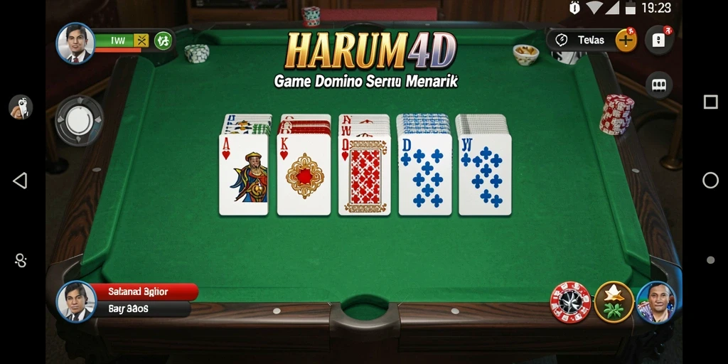 Tangkapan layar gameplay HARUM4D yang menarik dan interaktif.