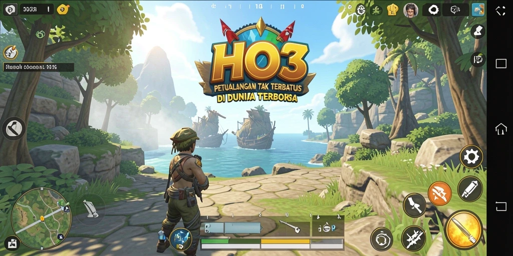 Gameplay HO3 yang memukau dalam dunia Open World.