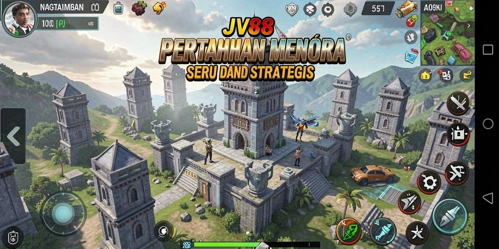 Gameplay seru Tower Defense dalam JV88 dengan strateginya yang menakjubkan.