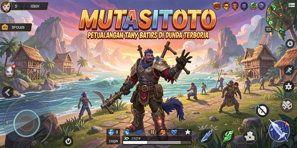 Tangkapan layar gameplay <strong>MUTASITOTO</strong> menampilkan eksplorasi dunia terbuka yang menarik.