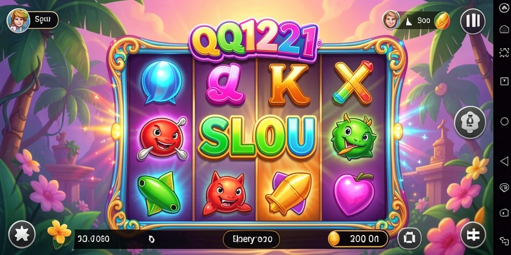 Tampilan menarik dari gameplay QQ1221 yang seru.