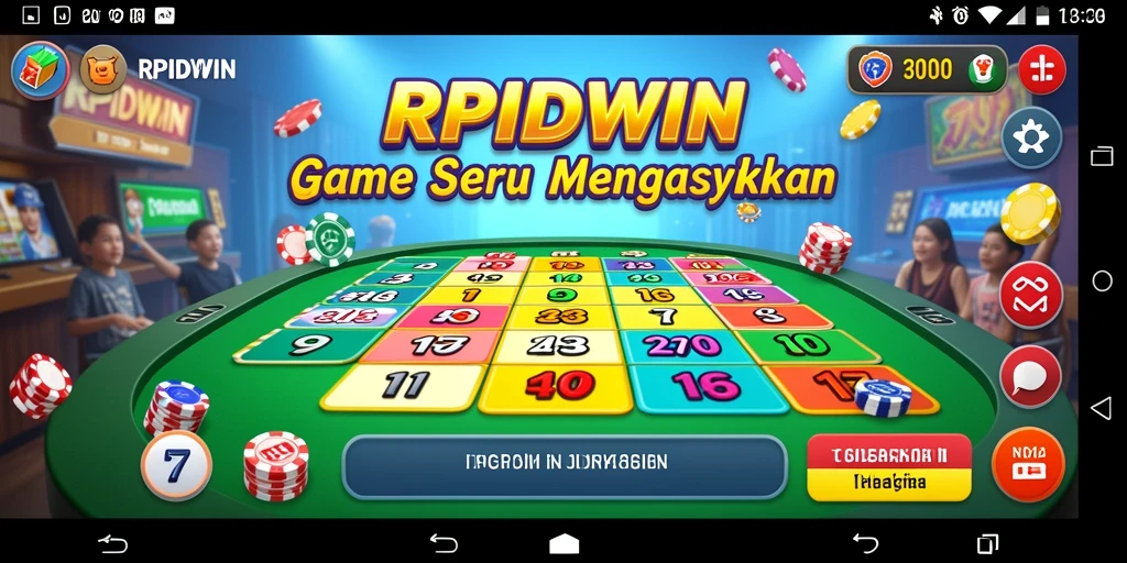 Tampilan gameplay RPIDWIN yang seru dan penuh aksi.
