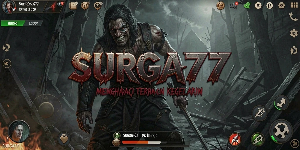 Gameplay SURGA77 yang menakutkan dan mendebarkan.