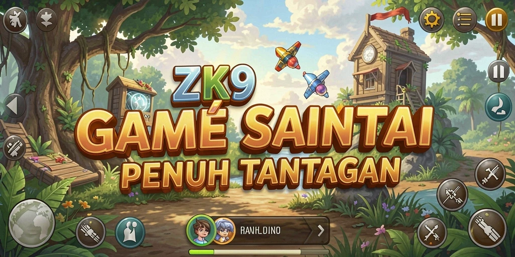 Screenshot gameplay ZK9 yang menunjukkan keseruan permainan Casual.